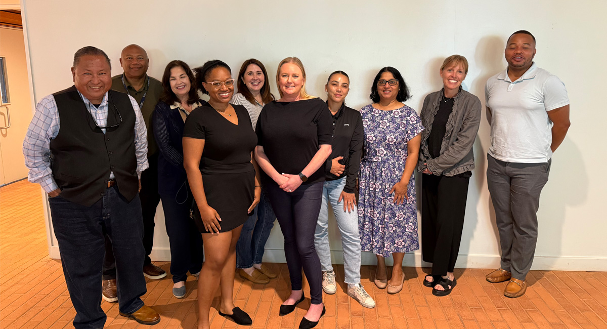 Exemplary Staff joined by Executive Leadership